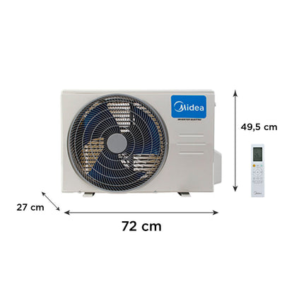 Split Midea Xtrem Inverter 9000 BTUH